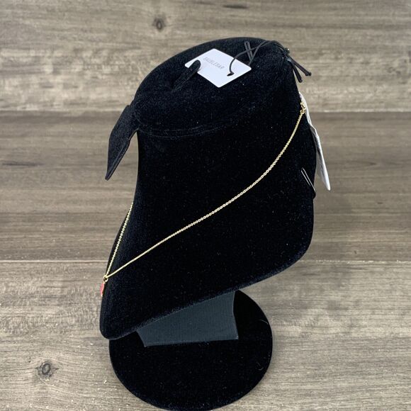 Baublebar 18K Gold Enamel Initial Necklace "A" Pendant Charm Adjustable - Picture 5 of 10